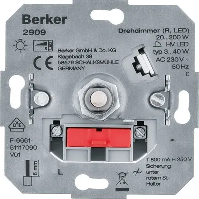 Produktbild von Berker Drehdimmer (R, LED) Lichtsteuerung 2909