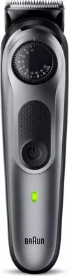 Zdjęcie produktu dla Braun BeardTrimmer 5 80708228, Zmywalny, Nie wymaga konserwacji — nie trzeba smarować, Bateria, Czarny, Szary