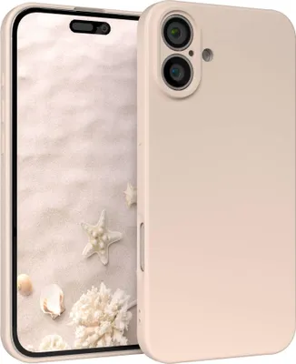 Produktbild von EAZY CASE - TPU Hülle für Apple iPhone 16 Plus, TPU Case stoßfeste Handyhülle, weiches Cover mit Kameraschutz, Silikonhülle in Natur