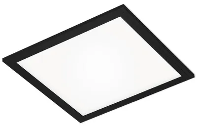 Zdjęcie produktu dla Panel LED BRILONER Simple, neutralne białe światło, czarny, 29,5 x 29,5 x 5,5 cm