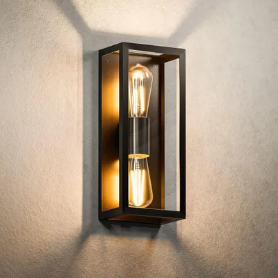 Produktbild von hoftronic smart LED Wandleuchte 14W 1612lm IP44 Schwarz