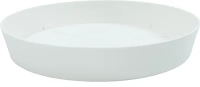 Produktbild von Plastiken Runder Blumentopf 24 Cm Weiß  Weiß One Size