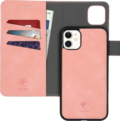 Produktbild von imoshion Entfernbare 2-1 Luxus Klapphülle iPhone 11 - Rosa