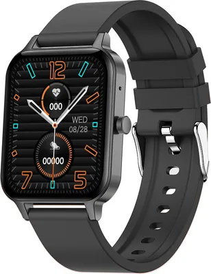 Immagine prodotto di INF MX7 Smartwatch: Chiamate Bluetooth e Monitoraggio della Salute Nero