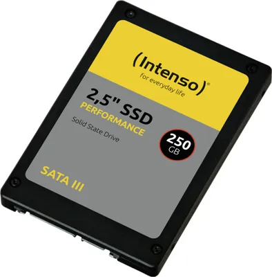 Produktbild von 2,5' SSD SATA III 250GB Performance 550 MB/Sek Interne SSD-Festplatte
