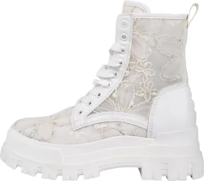 Produktbild von Buffalo Damen Elegante Stiefelette Aspha RLD Bloom 1622695 Weiß