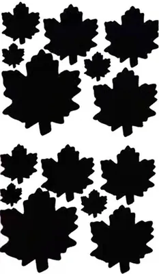 Image de INF Patchs de réparation imperméables auto-adhésifs En forme de feuille