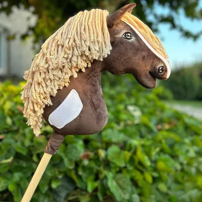 Image de Hobby Horse Magic Pie Bai crins lavés - Taille A3