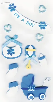 Obrázek produktu pro Dekorativní samolepky k narození It's a Boy