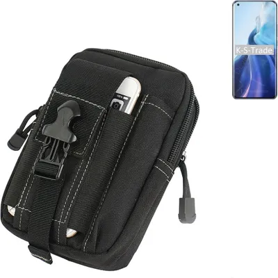 Produktbild von K-S-Trade Gürtel Tasche kompatibel mit Xiaomi Mi 11 Ultra Gürteltasche Holster Schutz Hülle Handy Hülle Smartphone outdoor Handy-Hülle schwarz