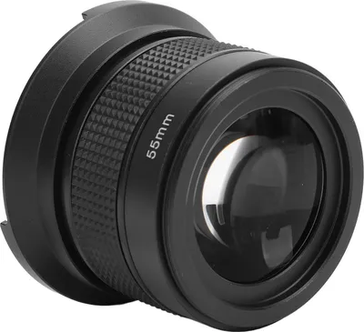 Productafbeelding van Fischoglens objectief 0,35x, supergroothoek, panorama, macro, 2-in-1, afneembaar, autofocus, IR-compatibel, 55 mm / 2,17 inch