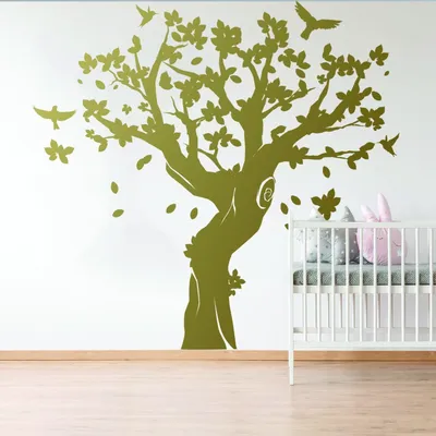 großer dekorativer Baum – Decords Wandtattoo, Produktansicht 1