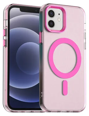 Zdjęcie produktu dla Techsuit – CandyCase MagSafe etui na iPhone 12 / iPhone 12 Pro – różowe