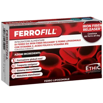 Obrázok produktu pre Ethicsport FERROFILL 30 mg | s Iron Fibre Releaser a lipozomlnym elezom