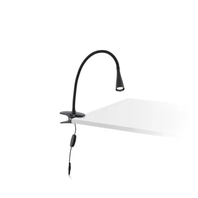 Produktbild von Faro 52061, Schwarz, Aluminium, Metall, Silikon, IP20, II, 3 W, LED