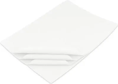 Obrázek produktu pro Dekorační papír 20 g/m² 38 x 50 cm bílý - 50 listů, dekorační papír