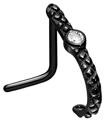 Produktbild von Nasenpiercing, Nasenstecker Chirurgenstahl Nasenstecker KRISTALL