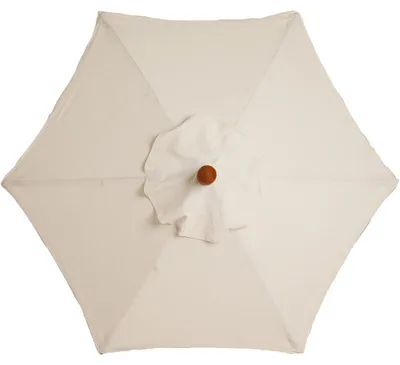 Produktbild von GV Ersatzbezug Sonnenschirm 2 m Durchmesser, Wasserdicht, UV-Schutz, Beige, Für 6-Streben-Gestell
