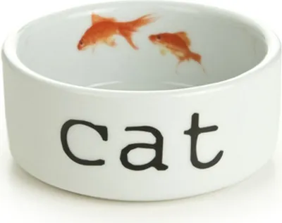 Produktbild von Beeztees Snapshot - Katzennapf - Keramik - weiß - 11,5x11,5x5 cm - 300