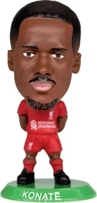 Produktbild von Liverpool FC - Sammelfigur "Ibrahima Konaté 2026", "SoccerStarz" TA13893 (Einheitsgröße) (Rot/Grün)