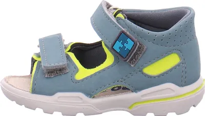 Zdjęcie produktu dla Pepino dziecięce mini-buty/sandały MANTO niebiesko-żółte syntetyczne Rozmiar: 20