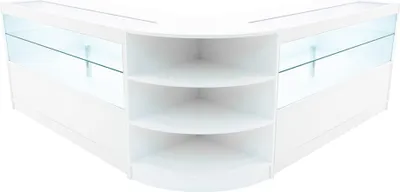 Produktbild von Andromeda LED Verkaufstheken-Set LM60 + C1500 (2 Stück) – Weiß
