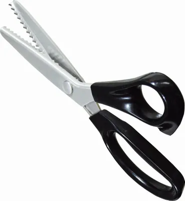 Produktbild von KLEIBER Konturenschere Zackenschnitt Länge: 235 mm schwarz