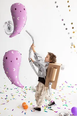 Produktbild von Folienballon rosa Gespenst / Geist