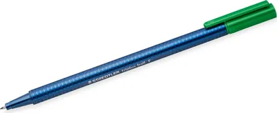 Zdjęcie produktu dla 10 sztuk długopisów STAEDTLER® 437 F-5 triplus ball F w kolorze zielonym