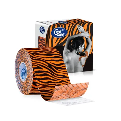 Produktbild von CureTape® Kinesiotapes | Wasserfestes & Elastisches Kinesiologie Tape | Hautfreundliche Kinesiotape | Latexfrei & Hypoallergen | Sporttape
