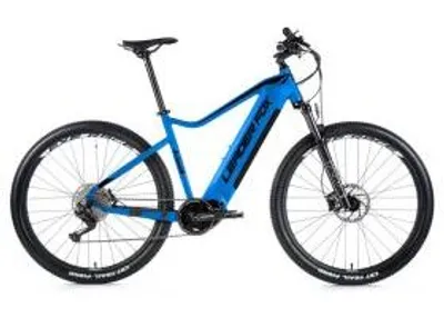 Image de Copie du vélo électrique de montagne LEADER FOX Swan Gent 27,5 pouces, RH 41 cm, doré et noir