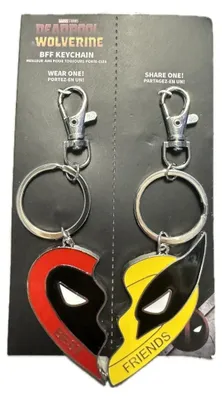 Obrázek produktu pro Deadpool Schlüsselanhänger 3 - Wolverine - Come Together BFF klíčenka vícebarevná Standardní