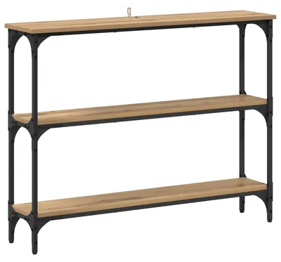 Produktbild von vidaXL Konsolentisch Artisan-Eiche 100 x 22,5 x 75 cm Holzwerkstoff
