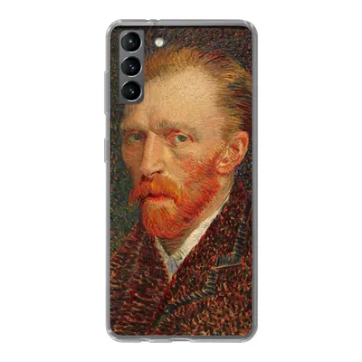 Produktbild von MuchoWow® Handyhülle Schutzhülle Hülle für Samsung Galaxy S21 Plus Selbstporträt - Vincent van Gogh Silikon Softcase Handy Hülle - Handy-Tasche