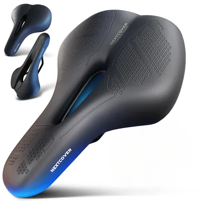 Produktbild von NEXTCOVER® Fahrradsattel - Das Original - mit Memory-Foam 3.0 I maximaler Fahrkomfort I ergonomischer Fahrrad Sattel für Damen & Herren