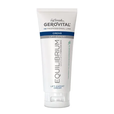Produktbild von Gerovital H3 Equilibrium Lift-Expert Anti-Falten & Straffende Creme für reife Haut 30+ mit Tightenyl & Gatuline Expression, regenerierend, 200 ml