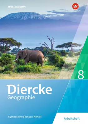 Obrázok produktu pre Diercke Geographie 8. Arbeitsheft. Gymnasien in Sachsen-Anhalt