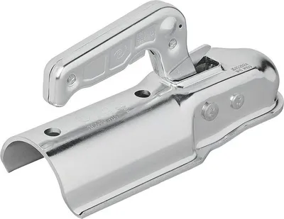 Produktbild von Kugelkupplung Stahl vertikal 2 Löcher rund 70mm 1300kg gebremst