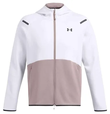 Produktbild von Under Armour Unstoppable Fleece Eu Reißverschlusspullover Weiß M / Regular Mann Weiß M