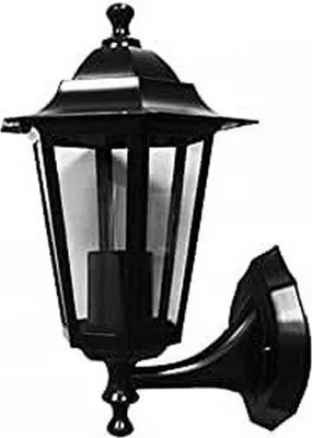 Produktbild von Straßenleuchte EDM 73412 Zürich Schwarz 60 W E27 19,5 x 21 x 32 cm