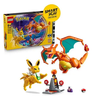 Image de LEGO Pokémon 72167 Set de construction SMART Play™ Dracaufeu et Voltali - Set Tout-en-un - Dès 8 ans