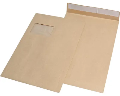 Produktbild von Mayer-Kuvert-network Faltentaschen DIN C4 braun - Bürokleinmaterial