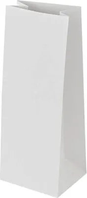 Image de Sac en papier pour cadeaux KLOCKOWA 80x65x190 BLANC 10 pièces