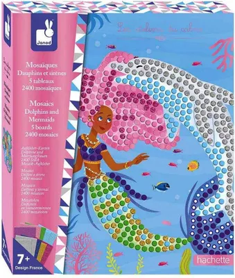 Produktbild von JANOD Mosaik Meerjungfrauen und Delfine Maxi