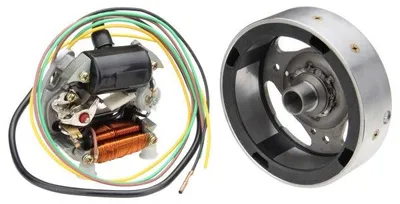 Produktbild von Polrad + Lichtmaschine 6V 15-5/3W rechtsdrehend (Kontaktzündung) (90mm) Modell Bosch - Citomerx