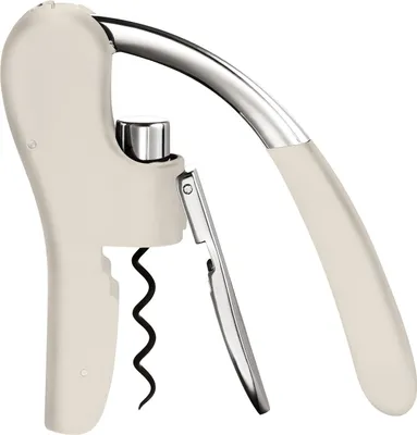 Produktbild von Blomus Leverman Pro Automatischer Korkenzieher, Wein Flaschenöffner, Korken Zieher, Moonbeam, 64276