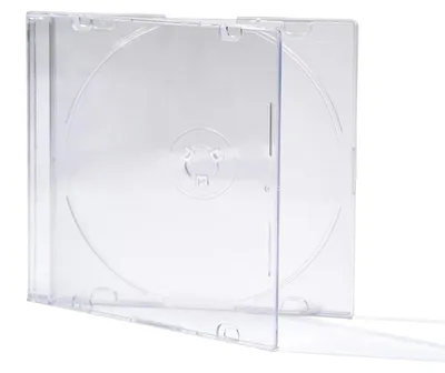 Obrázek produktu pro Obaly na CD, průhledné, 5,2 mm, 10 kusů