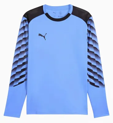 Produktbild von Puma teamLIGA26 GK Jersey LS Jr Blue Glimmer-PUMA Black-PUMA B 140