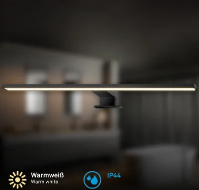 Immagine prodotto di Lampada a LED per specchio Lampada a LED per specchio Lampada da bagno Protezione dagli spruzzi d'acqua Fissabile al bagno