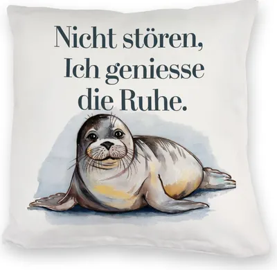 Produktbild von Robbe Kuschelkissen - Ruhe genießen